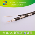 China que vende el cable coaxial dual del precio bajo Rg11 de alta calidad